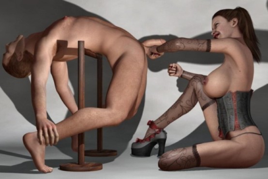nude bondage models